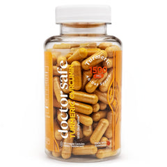 Turmeric Curcumin 1500mg with BioPerine bottle – 120 capsules