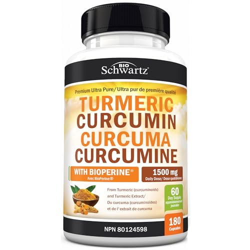 Full-spectrum turmeric curcumin 1500mg capsule