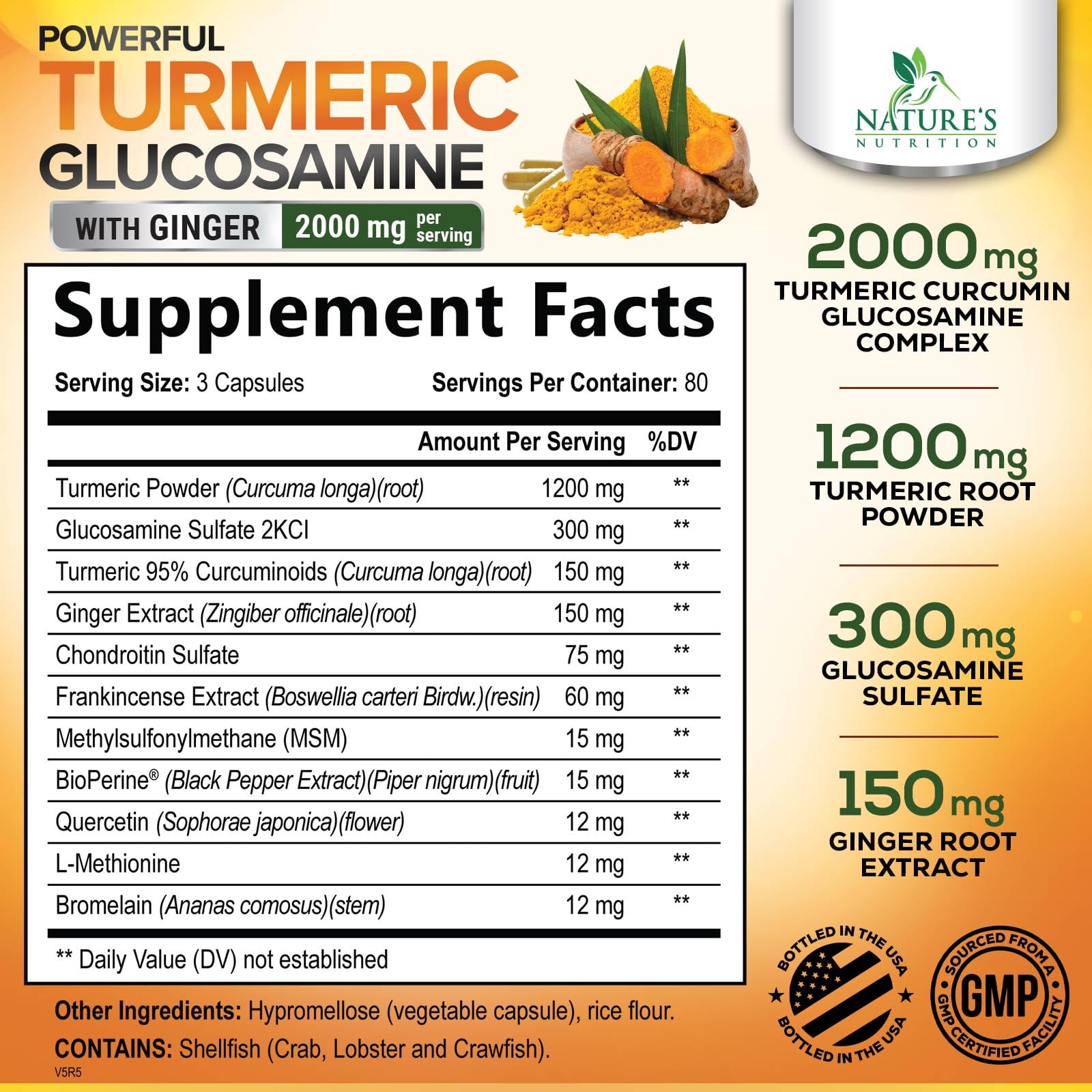Turmeric Curcumin absorption enhanced by Bioperine