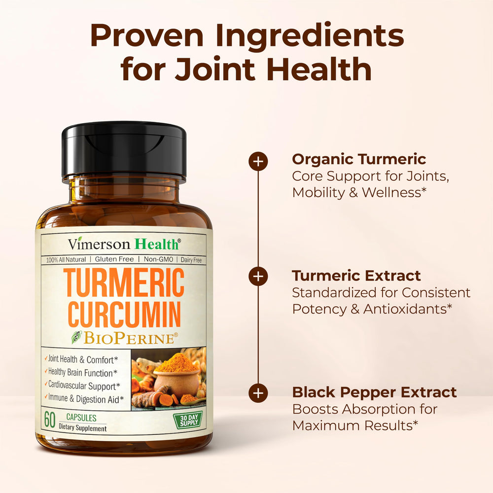 Antioxidant wellness turmeric curcumin capsules