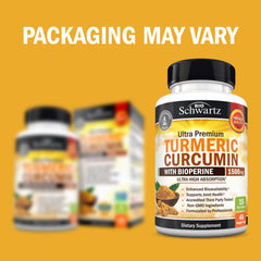 Close-up of turmeric capsules with black pepper extract