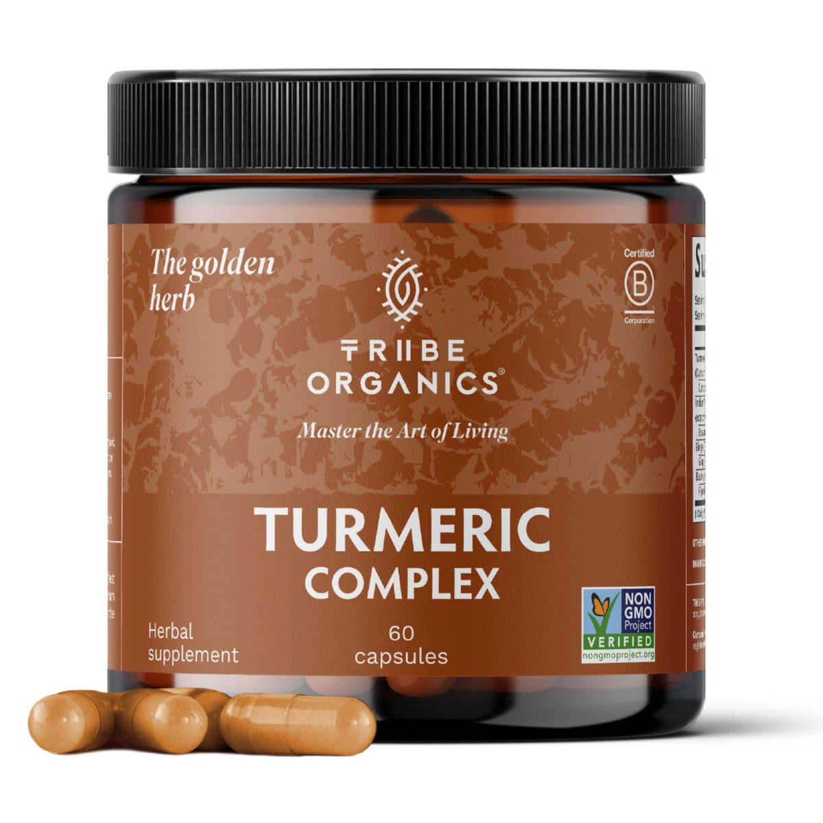 Turmeric Curcumin C3 Complex with BioPerine 1050mg - 60 vegan capsules