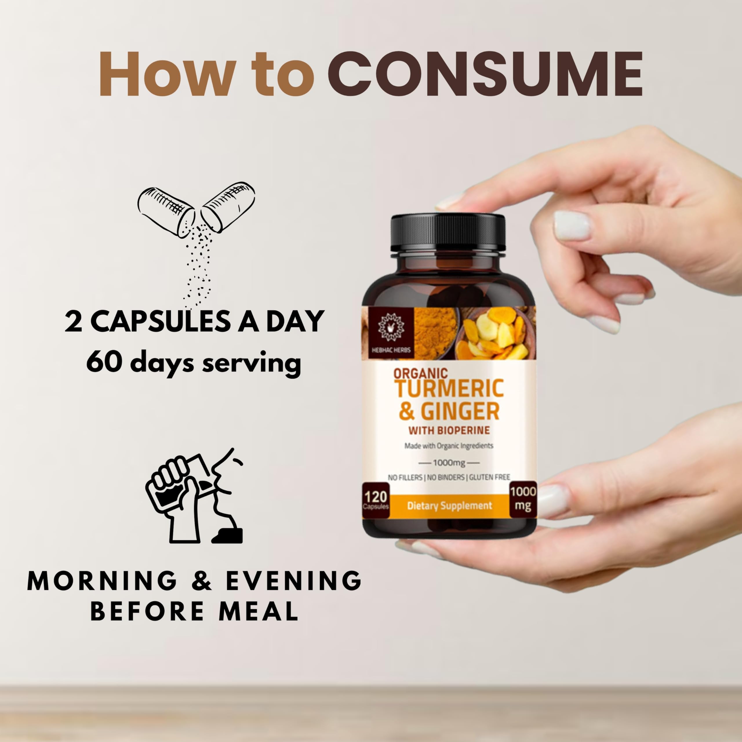 Black pepper extract (BioPerine) 15 mg added for absorption