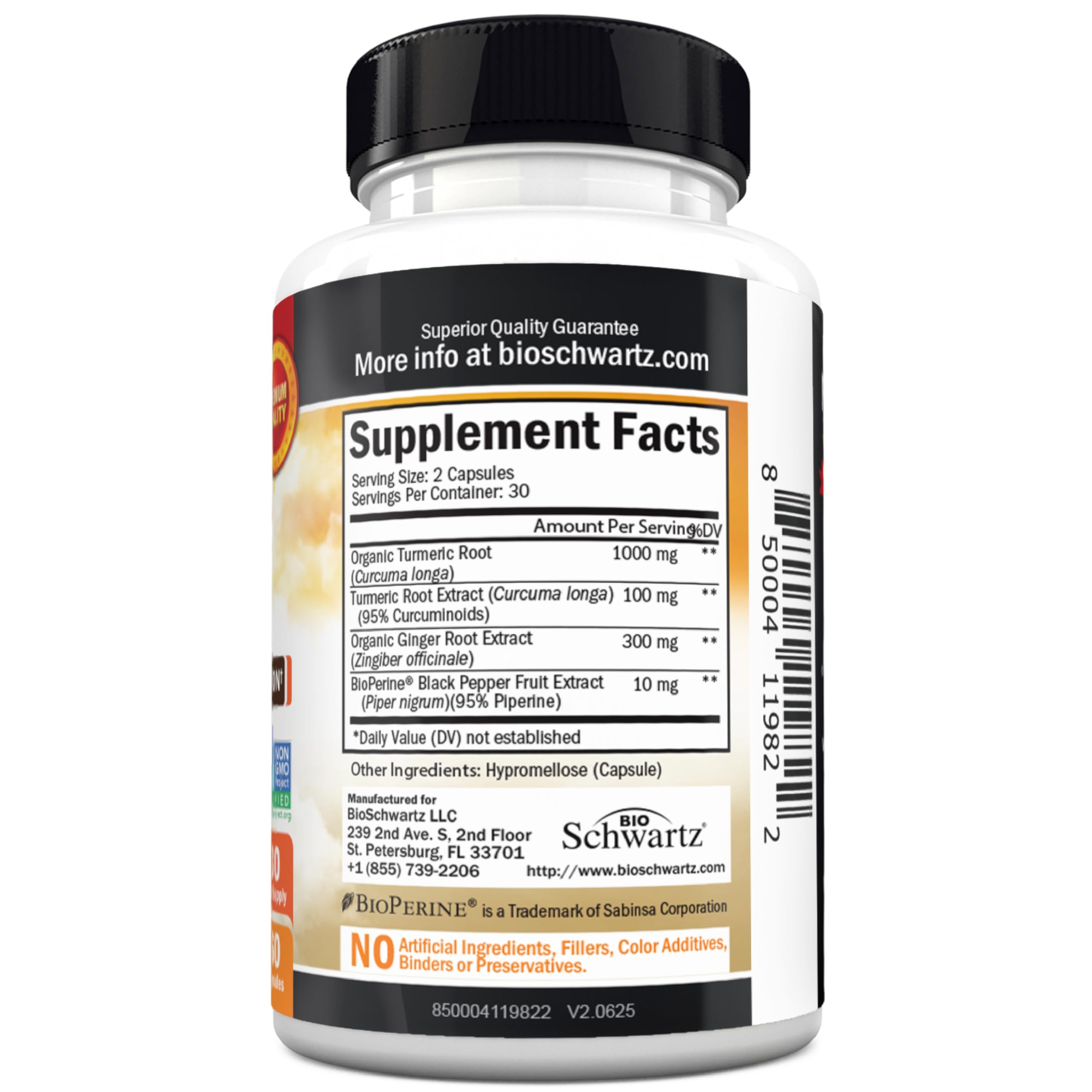 Laboratory testing and purity certificate for supplements