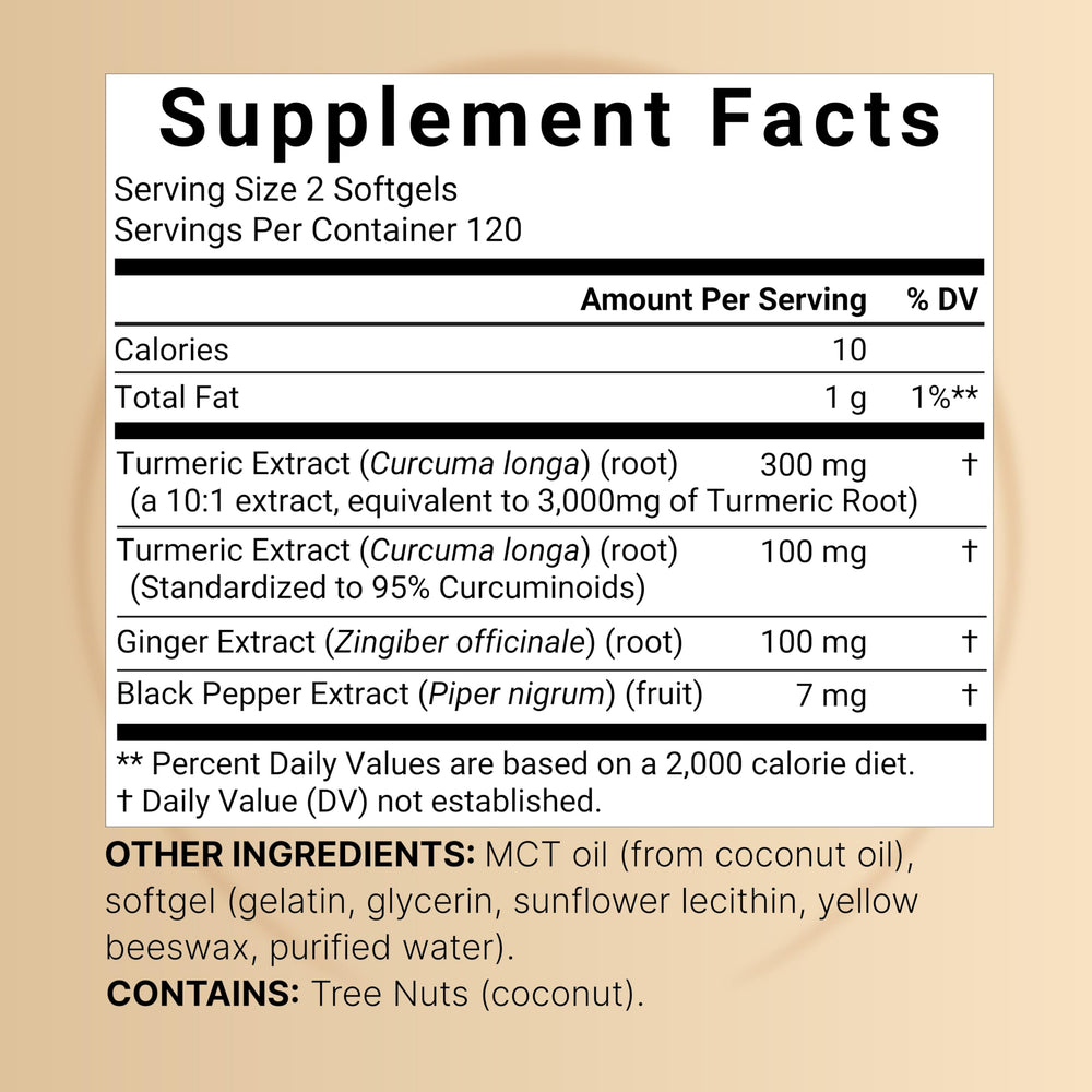 Close-up of turmeric root, fresh ginger, and black pepper illustrating ingredients