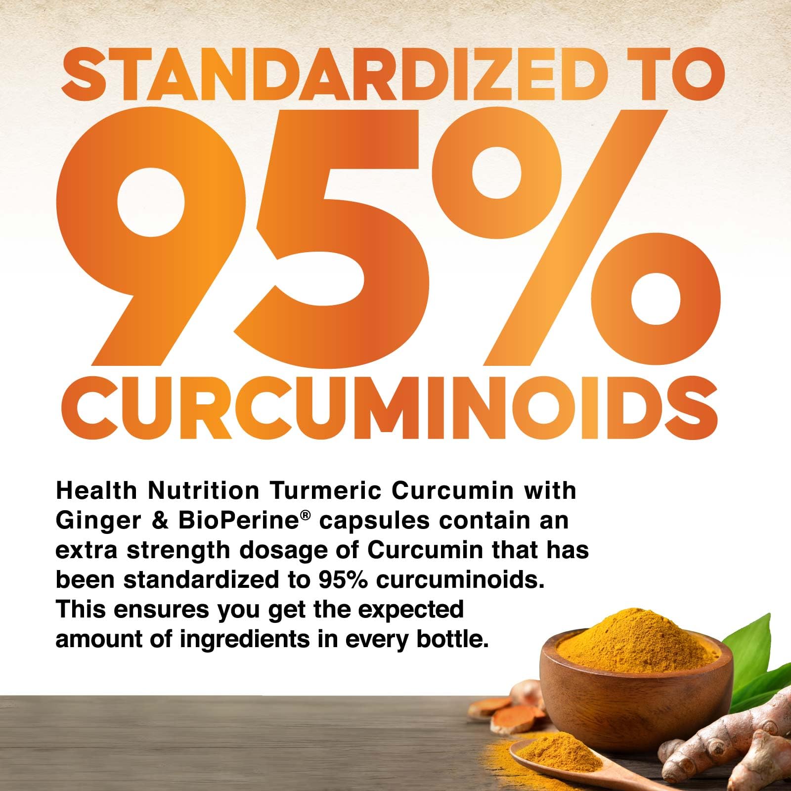 Vegan, Non-GMO turmeric curcumin supplement
