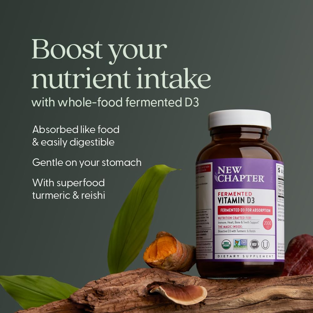 Whole-food Turmeric and Reishi mushroom ingredients