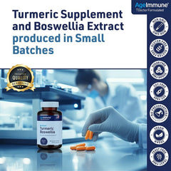 Capsules and ingredients: turmeric, boswellia, inulin