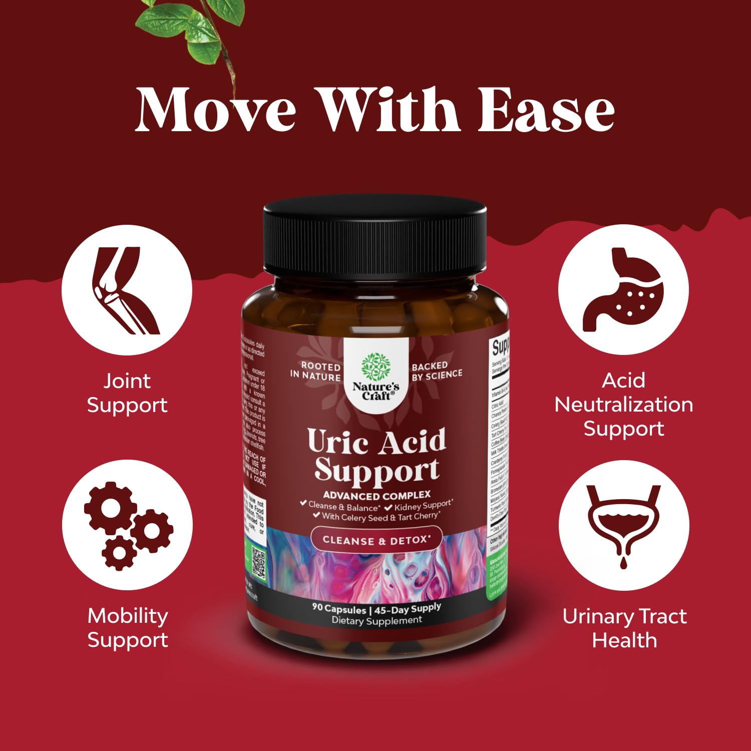 Ingredients: turmeric, tart cherry, green coffee extract, celery seed