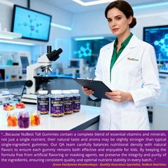 Berry-flavored gummies with 20+ nutrients for kids