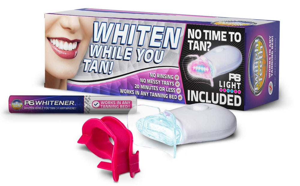 Twilight Teeth Whitening Kit with UV light mouthpiece