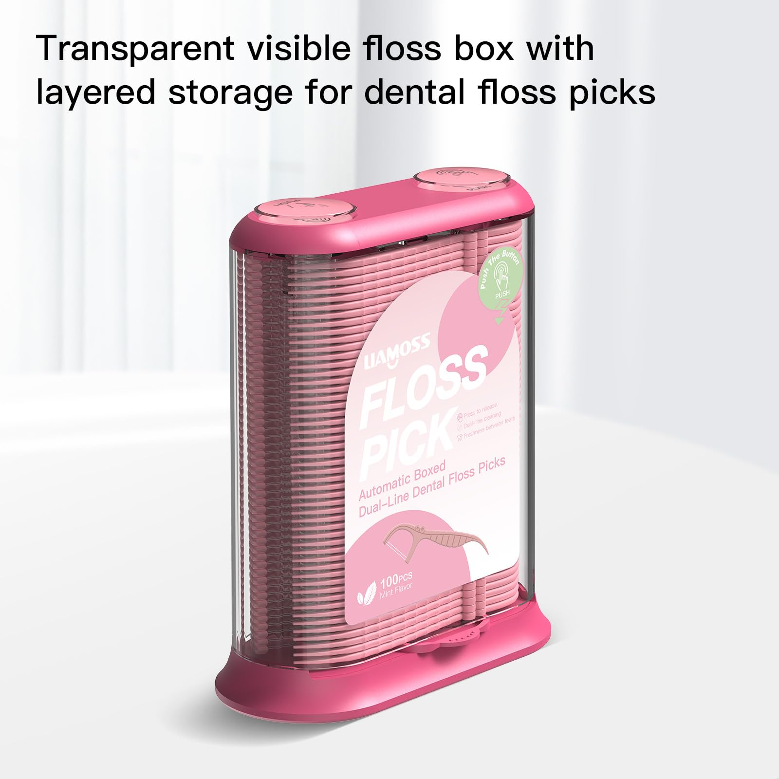 Unbreakable and organized floss picks storage