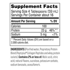 Close-up of Amino Fuel label