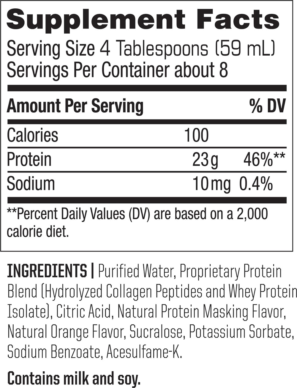 Close-up of Twinlab Amino Fuel Orange Rush label