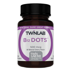 Twinlab B-12 Dots bottle – front view