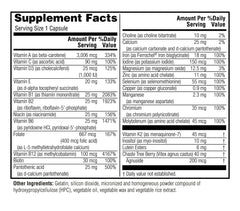 Packaging of Twinlab TWL Women's Daily One 60 ct multivitamin