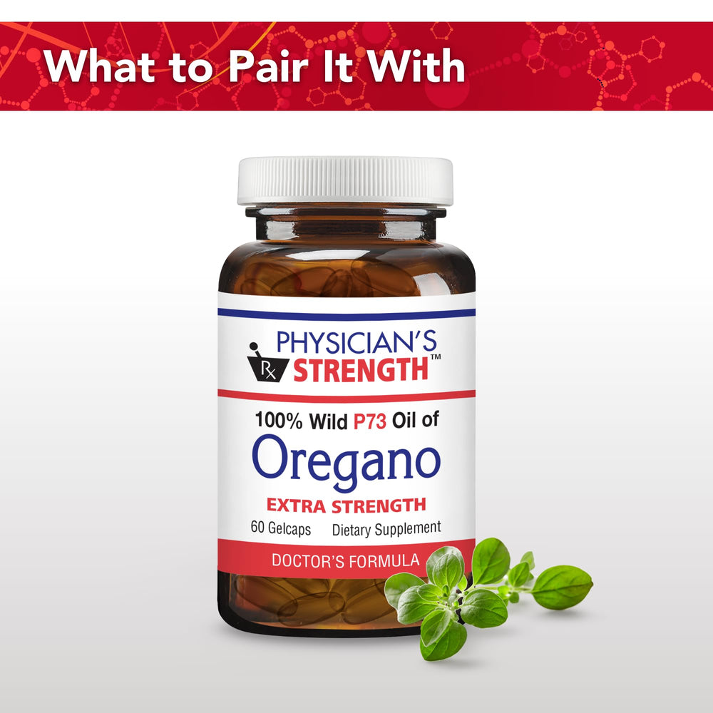Graphic showing suggested use: take two capsules daily