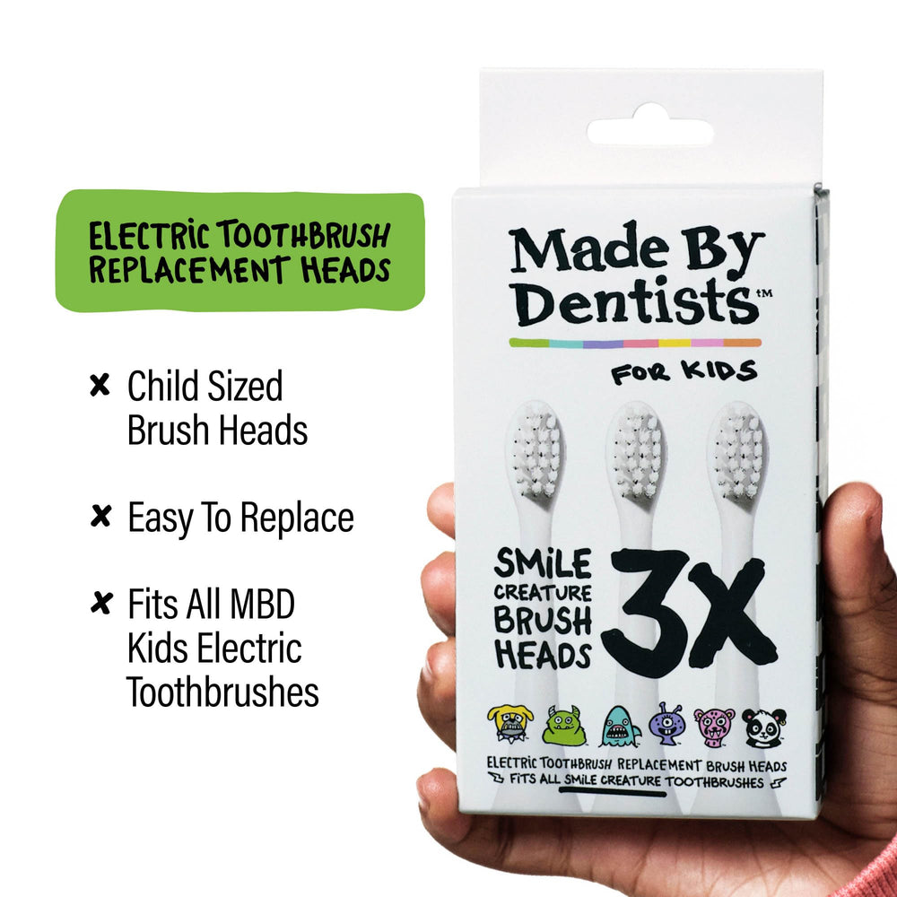 Built-in two-minute timer on kids toothbrush