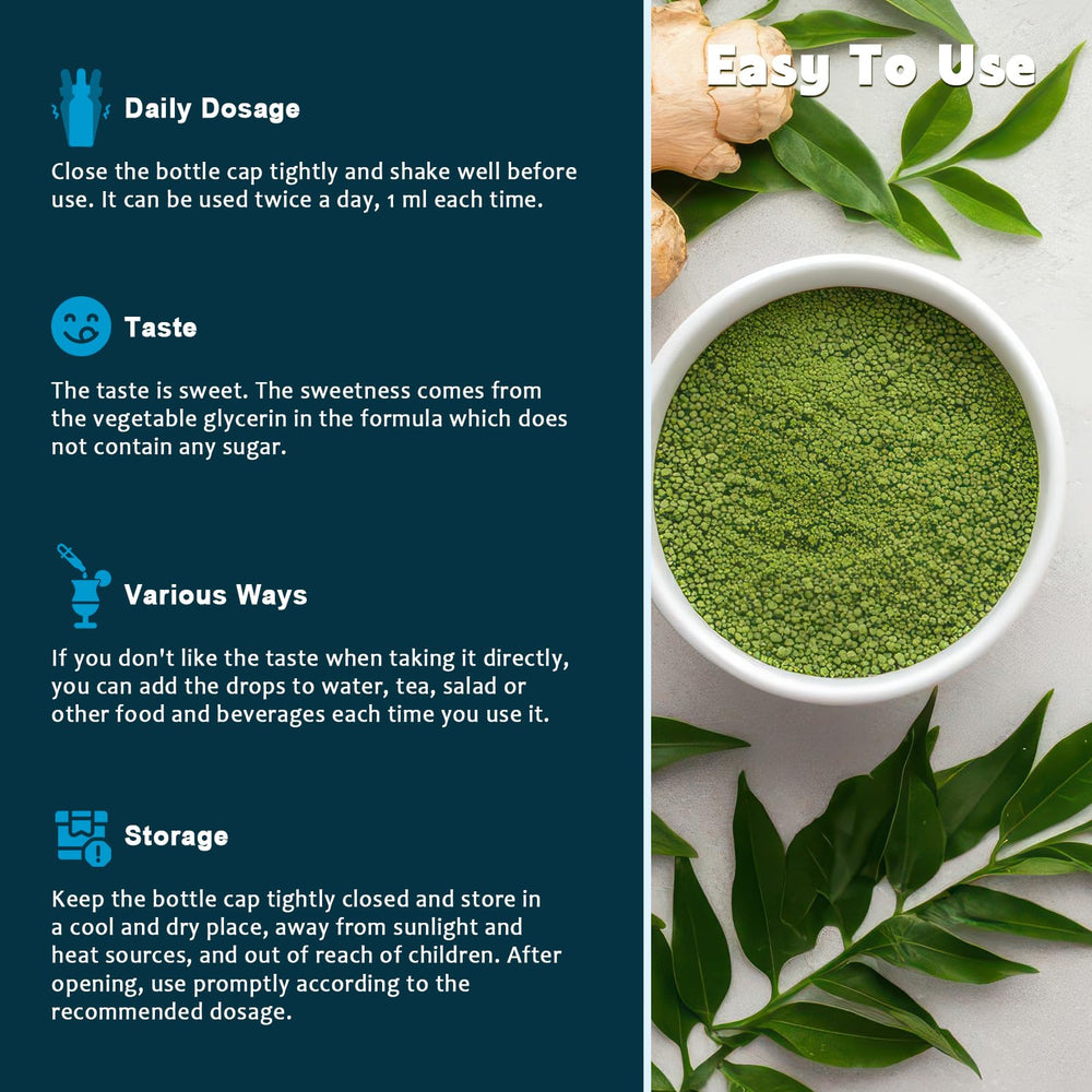 Product packaging showing a 2-pack of Moringa Drops