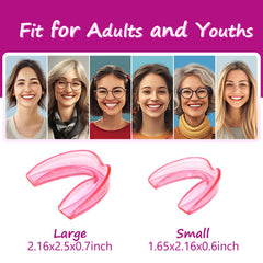 Close-up of moldable night guard material