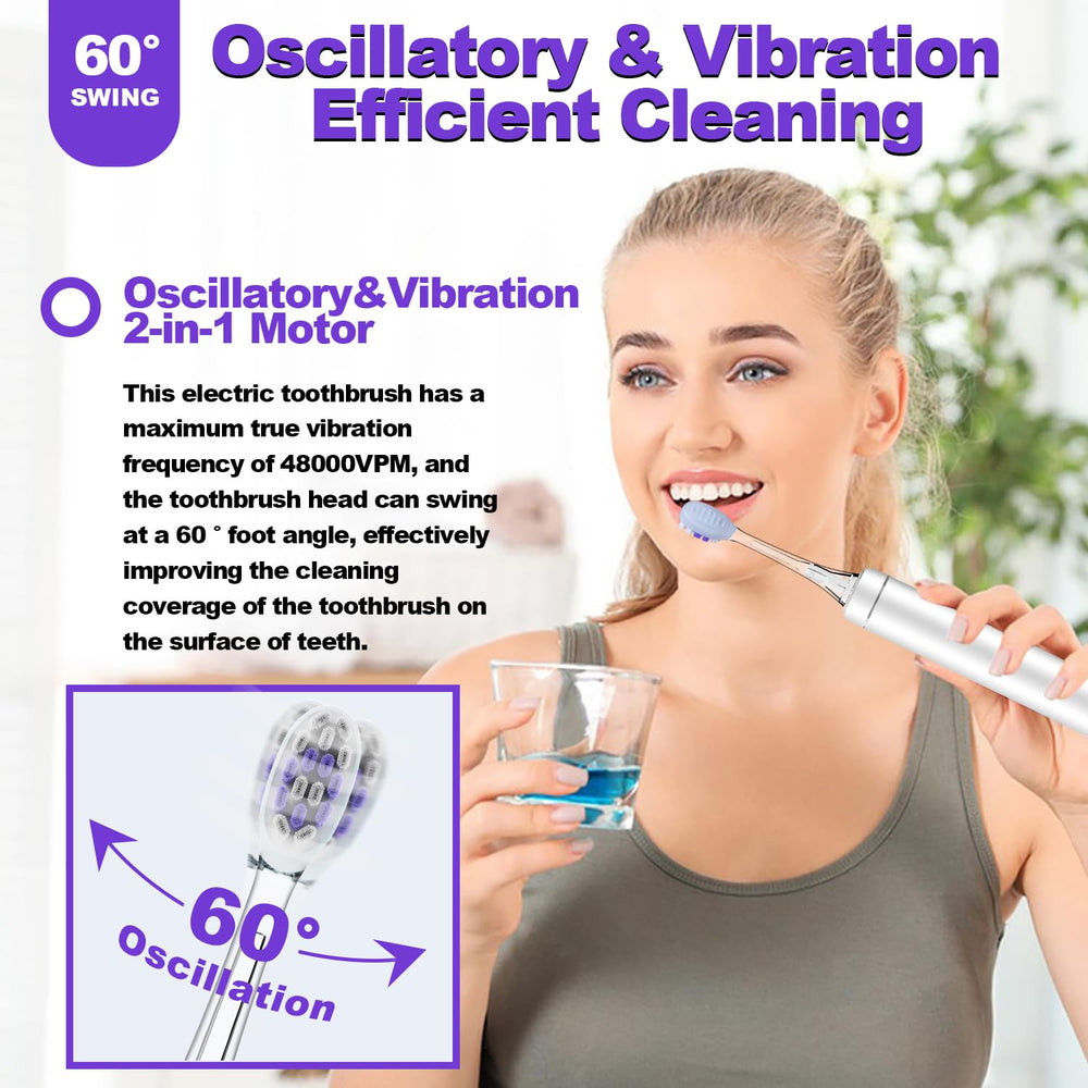 Type-C charging port on the toothbrush