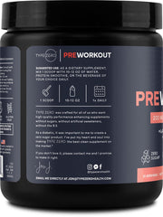 Zero sugar badge on Type Zero Clean Pre Workout packaging