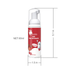 Toothpaste compatible with U-shaped kids' electric toothbrushes