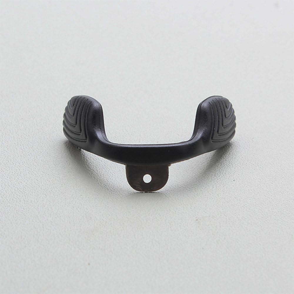 Metal inner core nose pad close-up showing durable core