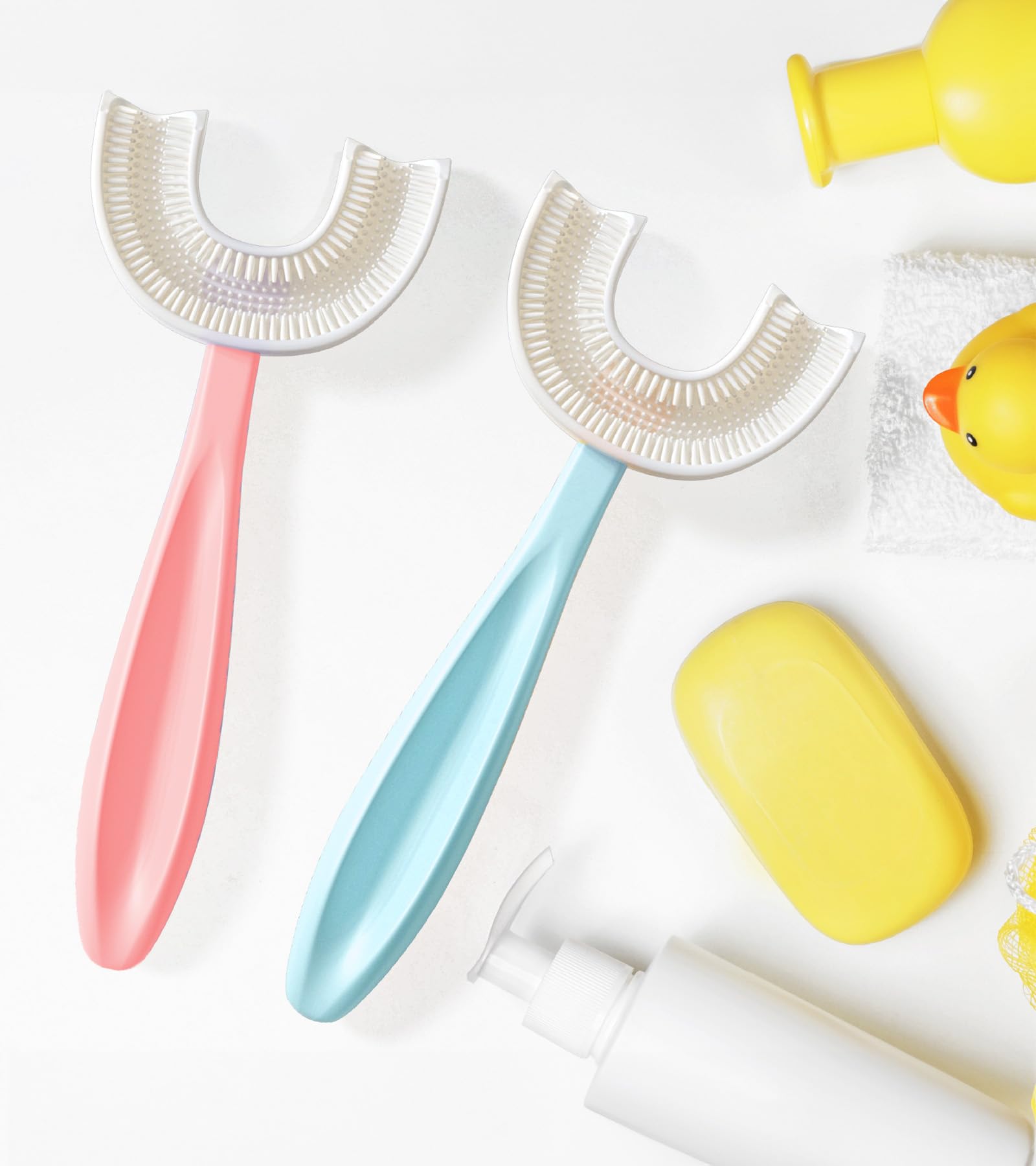Sensory friendly toothbrush design for children