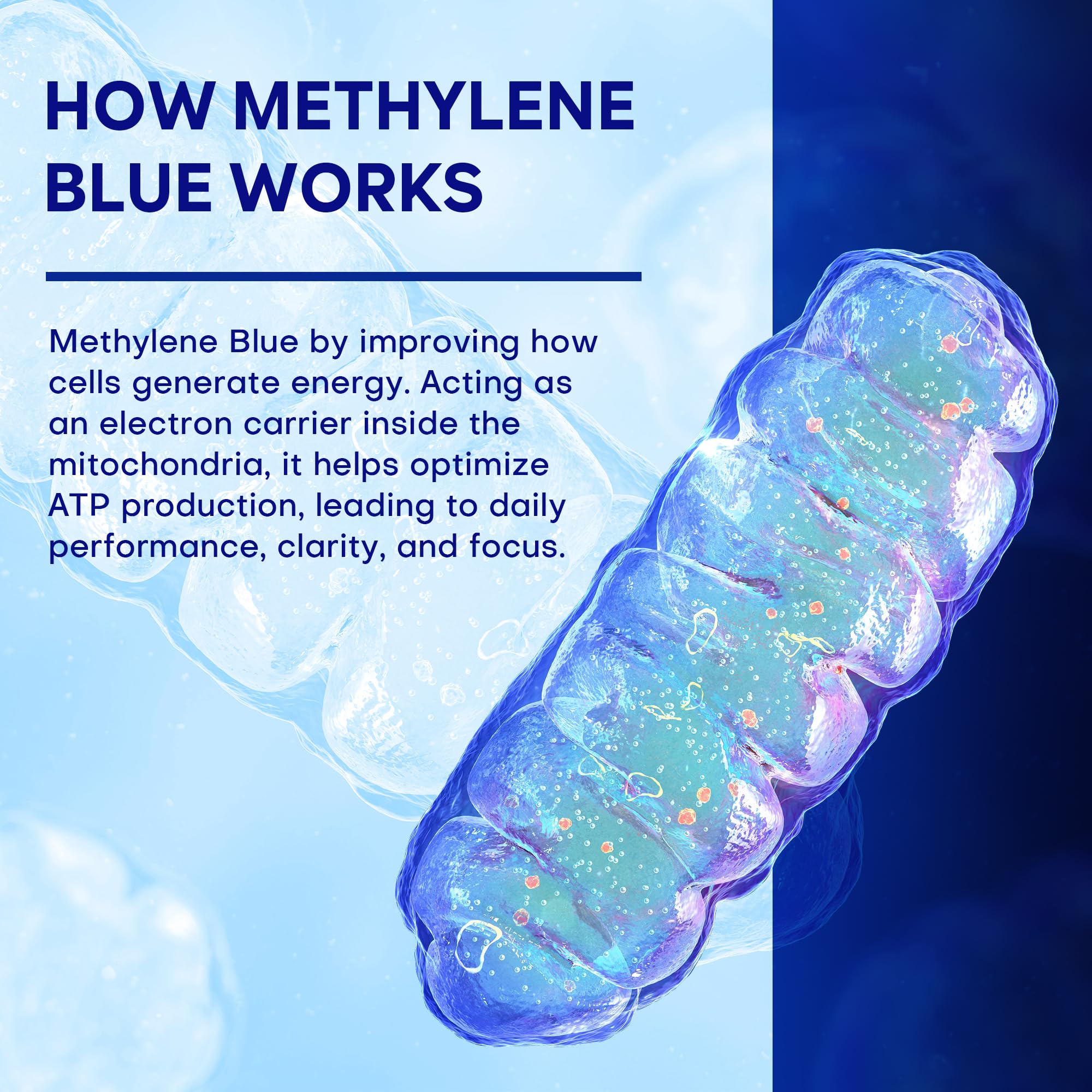 UBEEKOO 30mg Methylene Blue capsules packaging