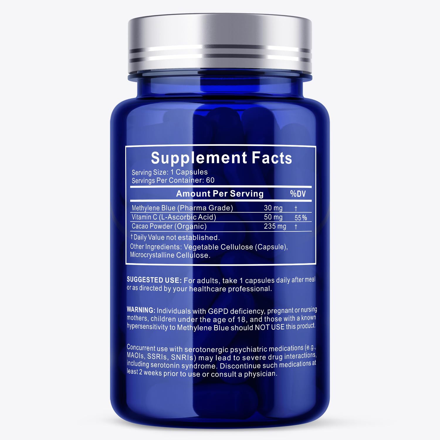 UBEEKOO vegan capsules in blister packaging