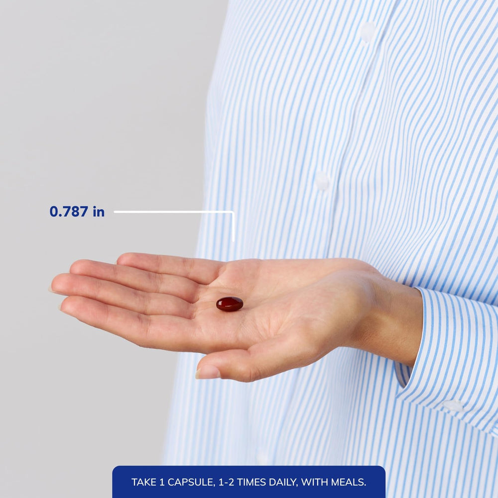 Supplement facts panel for Ubiquinol-QH 50 mg