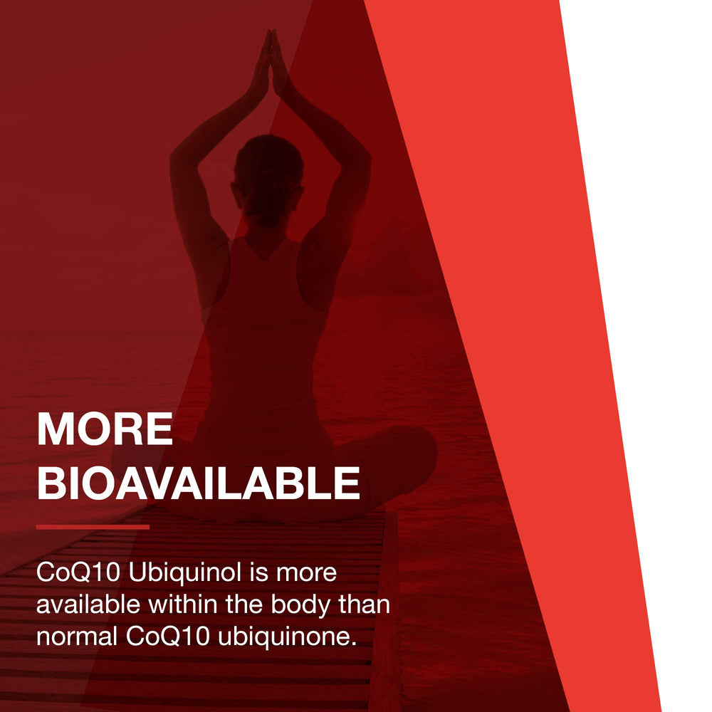 Active ubiquinol form depicted