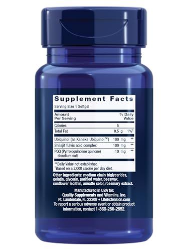 Illustration of enhanced absorption with shilajit and PQQ for ubiquinol CoQ10