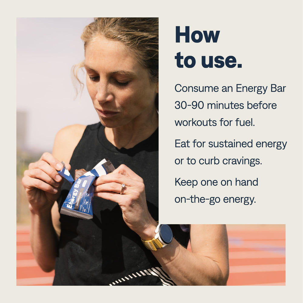 UCAN Energy Bars on the go snack ideal for runners and cyclists