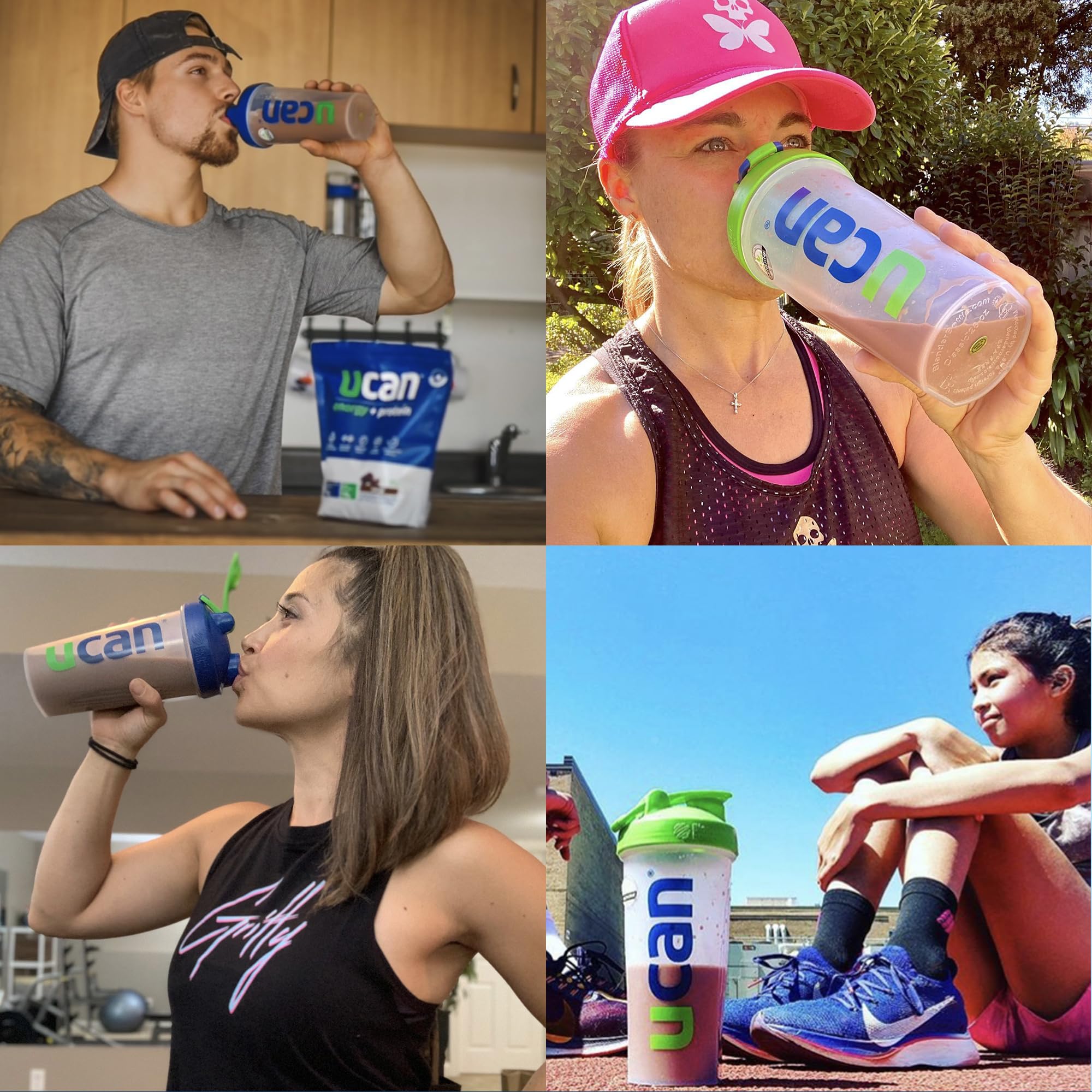 UCAN Energy + Whey athlete prep scene demonstrating versatile fueling on the go.