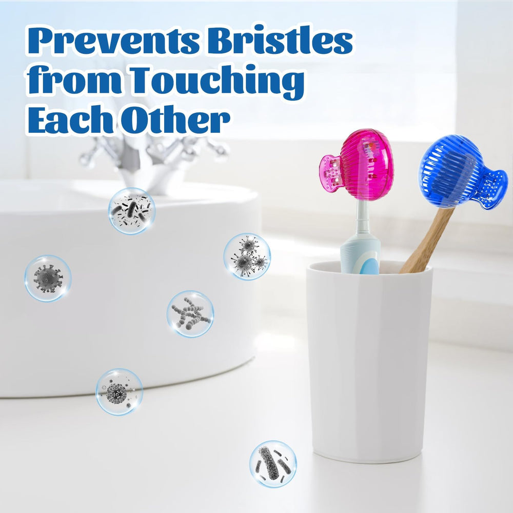 Compact travel toothbrush cover bundle for every trip