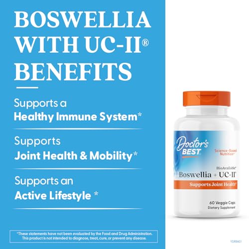 UC-II collagen benefits chart