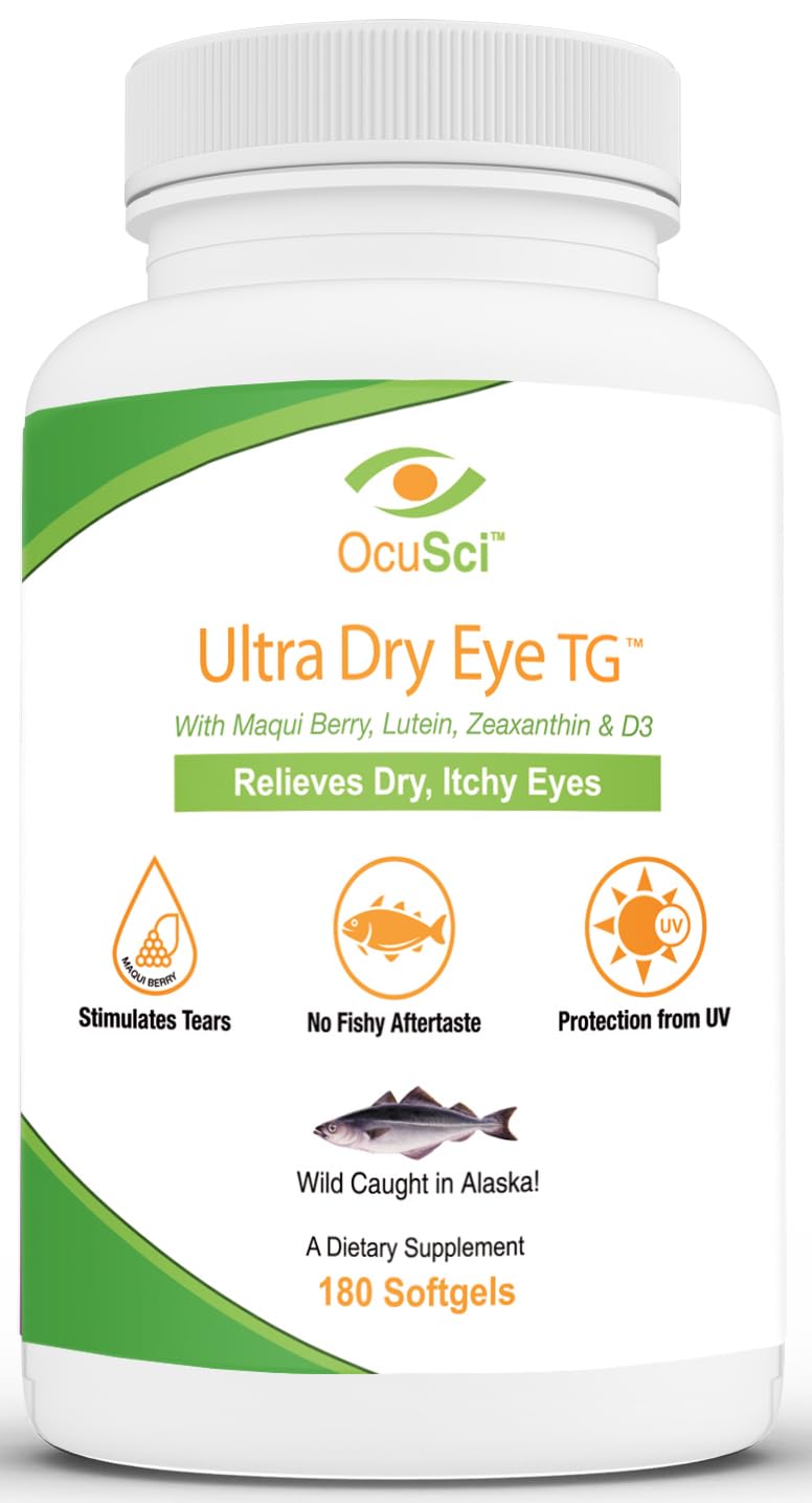 Ultra Dry Eye UDETG omega-3 triglyceride softgels