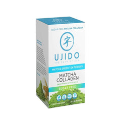 Front packaging of Ujido Matcha Collagen 8g x 15 packets