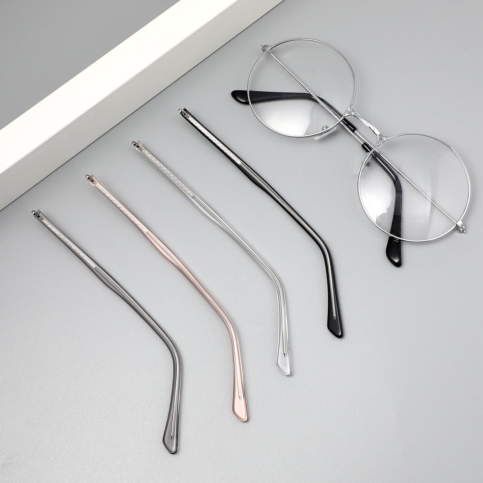 Universal-fit replacement arms for various eyewear styles