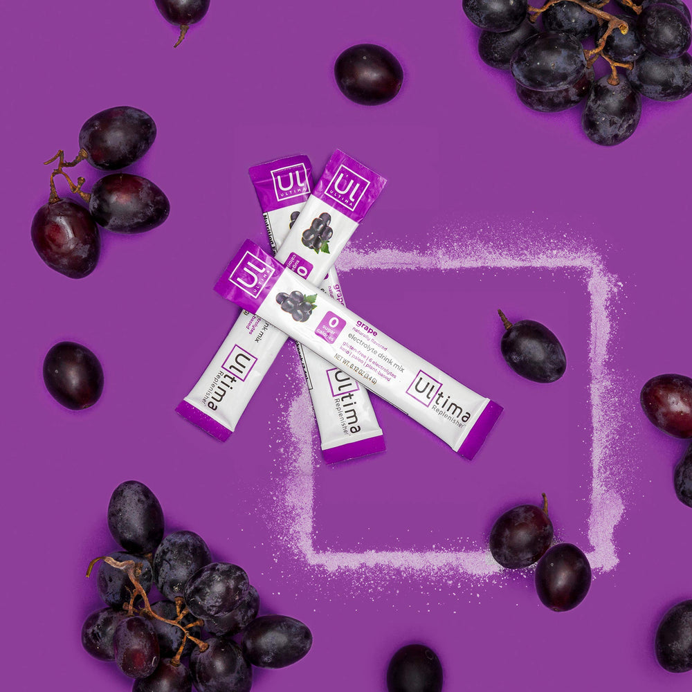 Ultima Replenisher Grape ingredients panel