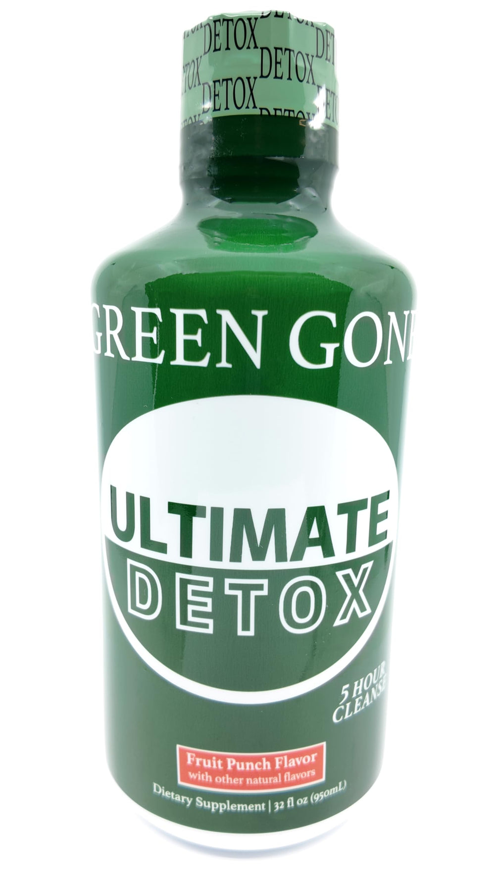 Ultimate Detox Fruit Punch bottle front view