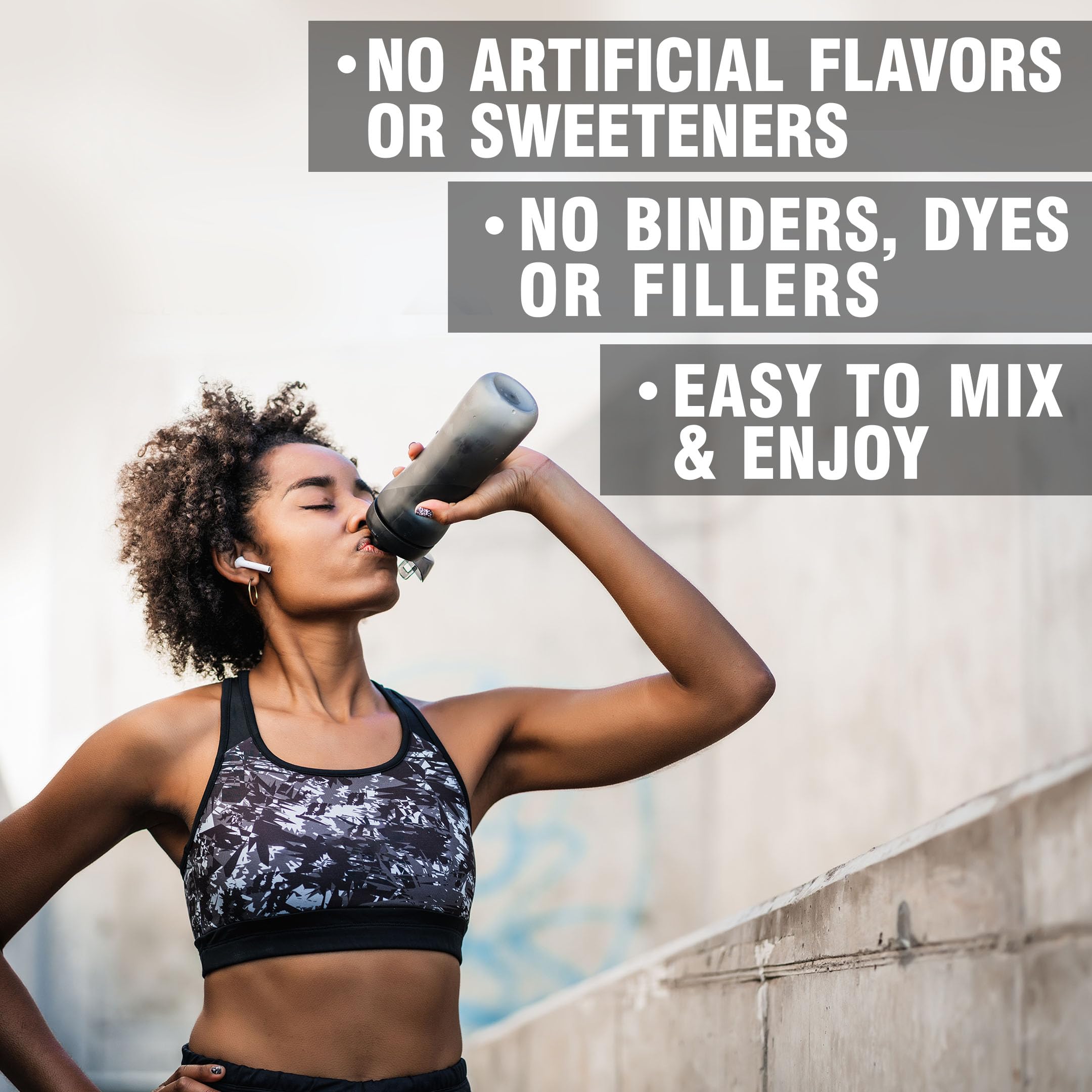 Vegan, non-GMO, no binders or fillers badge