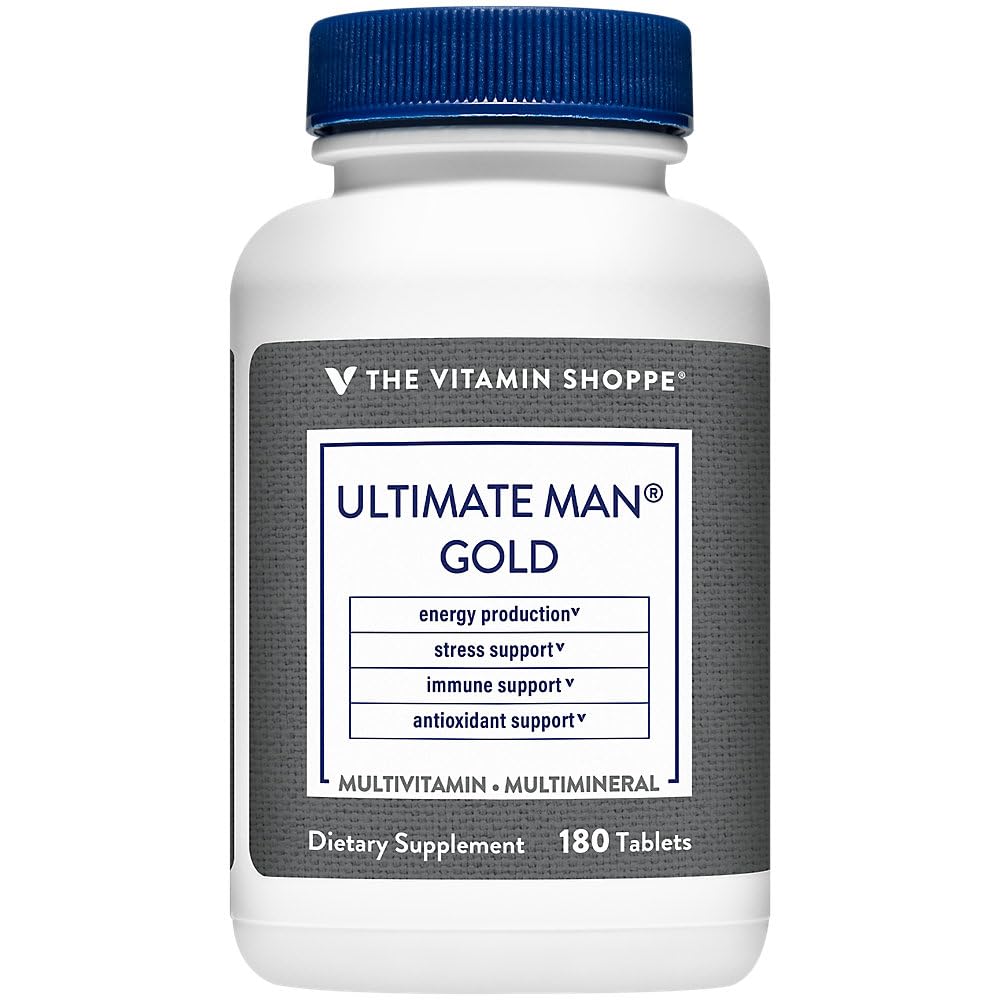 Label of Ultimate Man Multivitamin