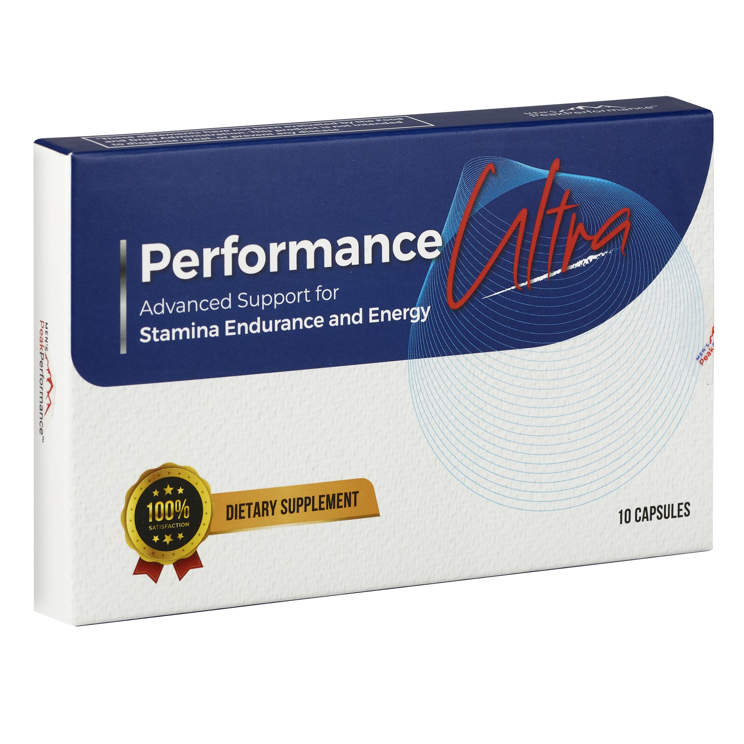 Product bottle of Ultimate Men’s Endurance Formula with label