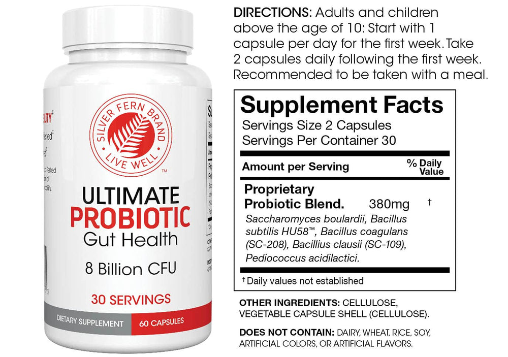 Ultimate Probiotic bottle with 60 capsules