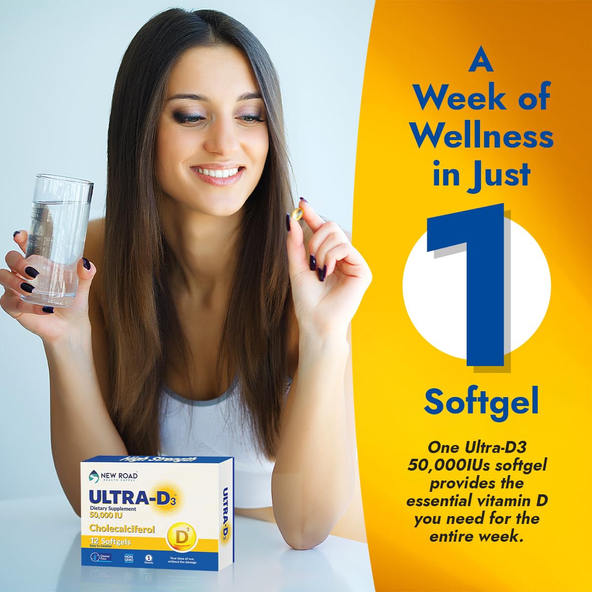 Teeth health support from vitamin D3