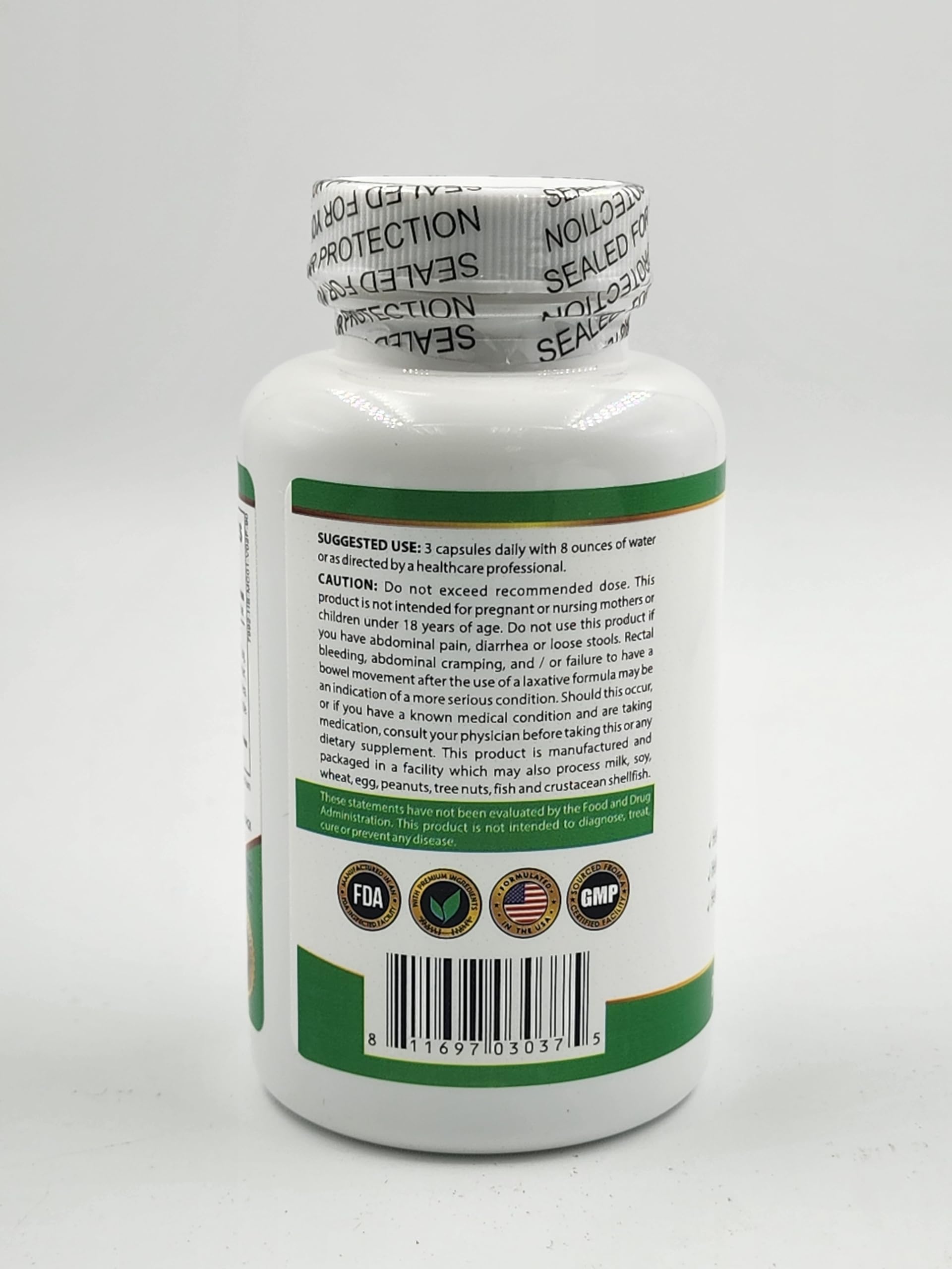 Made in USA, GMP compliant production