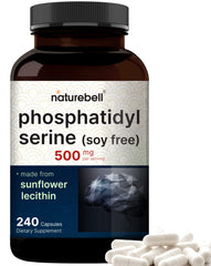 Ultra Strength Phosphatidylserine 500mg bottle front view